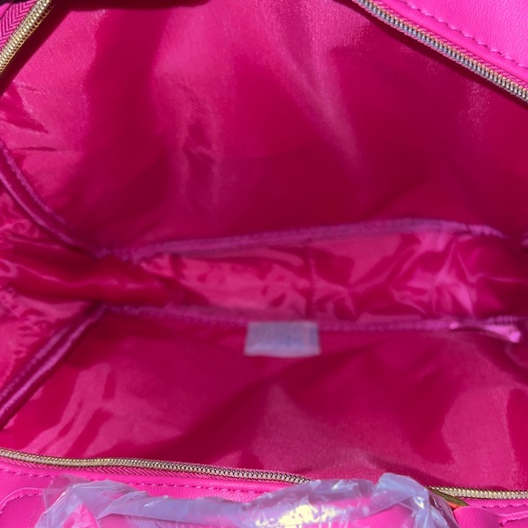Juicy Couture Vibrant Pink and Black Sequin Backpack NWOT - Picture 4 of 5